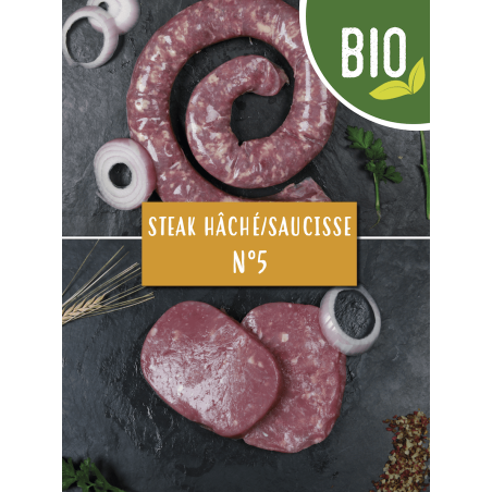 Colis Veau Steak Haché et Saucisse - N5