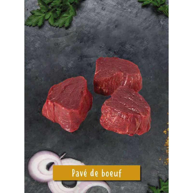 Pavés *** de Bœuf - Poche de 4 - 720 gr