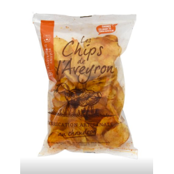 Chips Aveyron Piment Espelette  - 100 grs