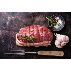 Rosbeef bardé de Boeuf dans la Noix ***  - 1 Kg