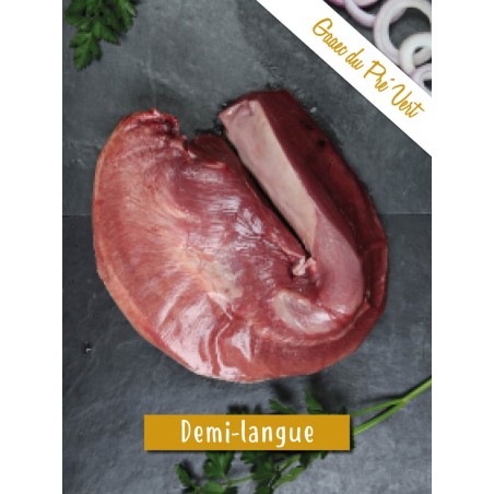 Demi-Langue * de Bœuf - 1 Kg