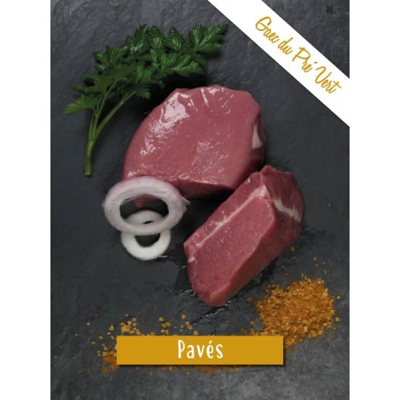 Pavés  *** de Veau - Poche de 4 - 720 gr