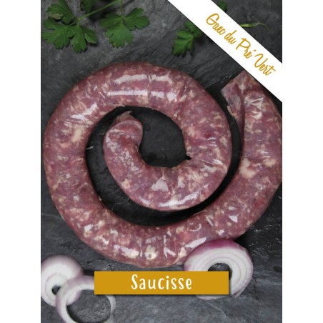 Saucisse * de Bœuf - 500 gr