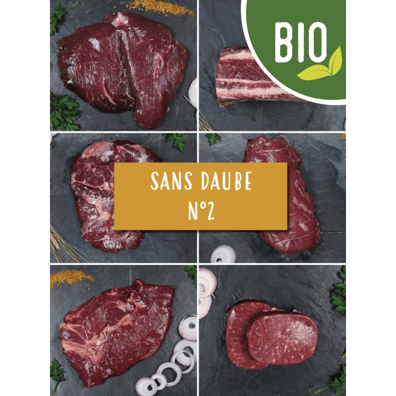 Colis Sans Daube - N2 Bœuf BIO